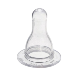 Bico de Mamadeira Silicone Redondo Macio Para Bebê Reposição