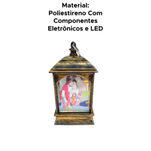 Luminaria Decoração Religio Decoração De Natal Luminaria Presépio Iluminado Led