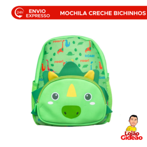Mochila Creche Baby Bichinhos Infantil De Costas Em Neoprene