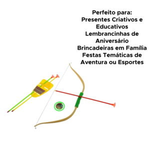 Arco E Flecha Infantil Brinquedo Para Meninos E Meninas