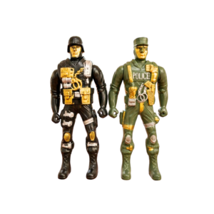 Kit Boneco Militar Infantil 2 Peças Missão Resgate