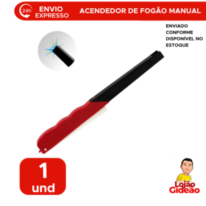 Acendedor de Fogão Manual 23cm Sortido Para Fogão Chapa Fritadeira Lanche