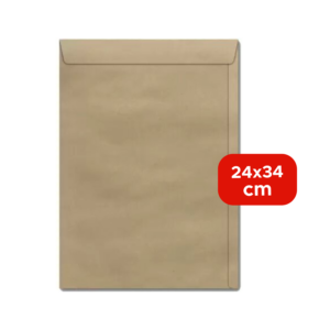 Envelope Saco Kraft Ouro A4 - 240mm x 340mm Unidade