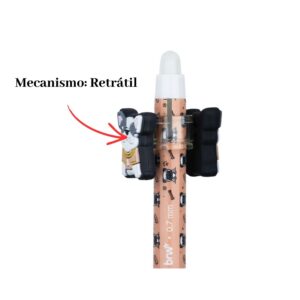 Kit 12 Canetas Gel Apagáveis 0.7mm Azul Retrátil Escolar Sortida