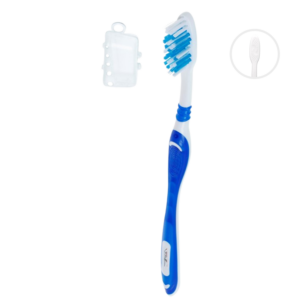 Escova Dental Com Capa Protetora Oral Z 360° Adulto Média Macia