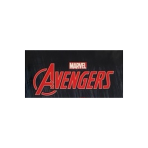 Avental Escolar Infantil Vingadores Marvel PVC Preto Para Artes e Pintura