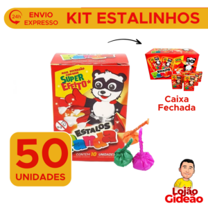 Kit Estalinhos Com 50 und Para Prenda Festas Junina São João Caipira Bombinhas Biribinha