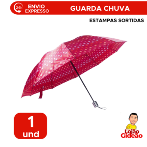 Guarda-Chuva Dupla Face 7 Varetas Com Filtro Solar Sombrinha Resistente