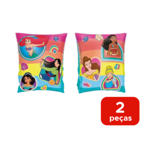 Boia de Braço Infantil Princesas Disney Para Piscina Praia Segurança