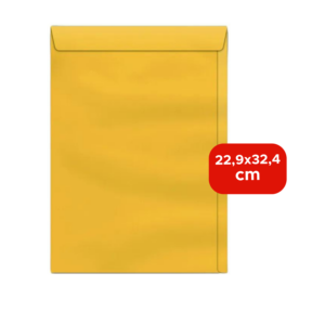 Envelopes A4 Ouro 22 x 32 cm Escritorio Para Curriculo Documento