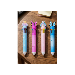 Kit 4 Canetas 10 Cores Dreams 0.7mm Multicor Escolar Colorida