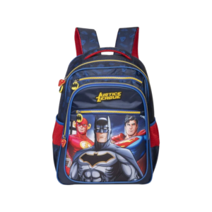 Mochila Liga Da Justiça Infantil Para Menino Escola Resistente Confortável Super-Heróis