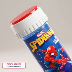 Bolha de Sabão Homem-Aranha Marvel 60ml Infantil Brinquedo Divertido