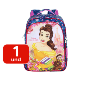 Mochila Bella Infantil Escolar Resistente Para Menina Material Escolar