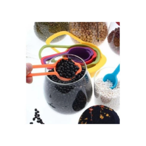 Kit 6 Medidores Plásticos 8cm Polipropileno Cozinha Receitas Sortidos