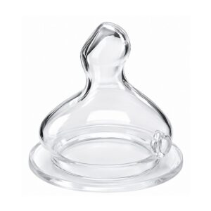 Bico de Mamadeira Silicone Ortodôntico Assimétrico Reposição Bebê
