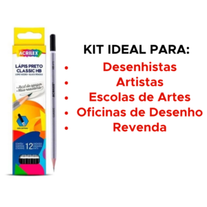 LAPIS GRAFITE CLASSIC HB ACRILEX