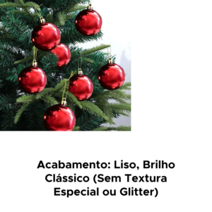 Kit Com 5 Bolas De Natal Lisa 8cm Ver Tubo Árvore De Natal Enfeite Natalino Para Árvore