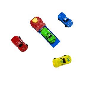 Carro Com Lançador First Fast 5 Peças  Sortidas Infantil
