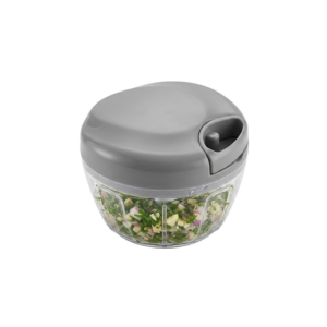 Mini Processador Manual 500ml Triturador Alho Legumes