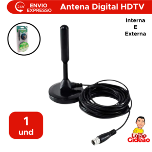 Antena Digital HDTV VHF UHF FM