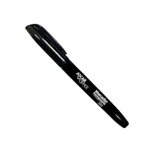 Marcador Permanente Slim Preto Ponta Redonda Para CD DVD Plástico Papel