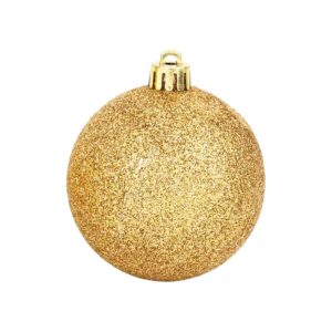 Bola Glitter Natal 15cm Enfeite Grande Para Árvore