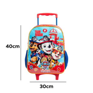 Mochila com Rodinha Patrula canica