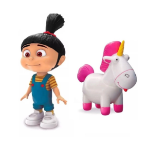 Boneca Agnes e Fluffy em Vinil - Meu Malvado Favorito