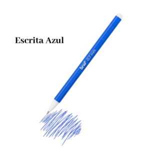 Caneta Gel Apagável Gamer 0.7mm Azul Ponta Fina Escolar Estudos