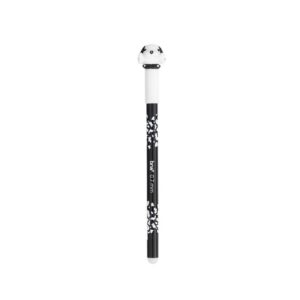 Caneta Gel Apagável DOG 0.7mm Azul Ponta Fina Cachorro Escolar Estudos Por Fricção