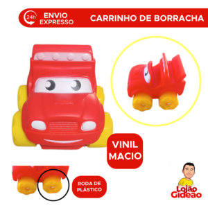 CARRINHO DE VINIL SOFT MACIO PARA BEBE