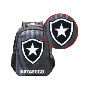 Mochila Botafogo Material Escolar Passeio Viagem