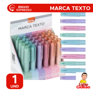 MARCA TEXTO POCKET PASTEL 1 UN - BRW