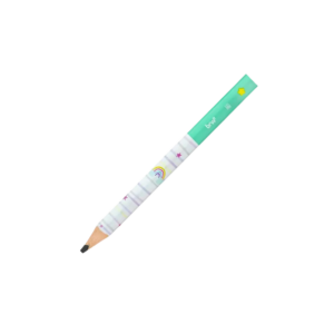 Lápis Big HB Unicórnio Magic Triangular Infantil Resina Sem Borracha Escolar Alfabetização Sortido