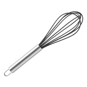 Batedor de Ovos Inox Para Bolo Chantilly Chocolate Cozinha