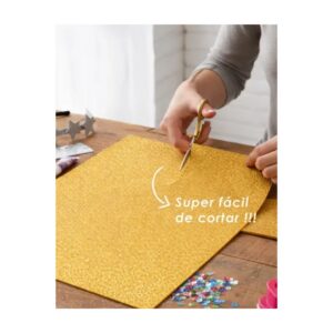 Kit 5 Folhas EVA com Glitter 40x60cm Coloridas Artesanato Escolar Festa