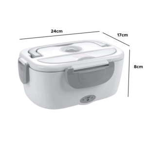 Marmita Elétrica Bivolt Com Pote + Colher Inclusos Aquecimento 30 min