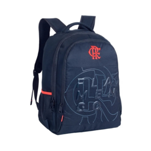 Mochila do Flamengo de Costas Oficial Preta Juvenil Adulto Grande