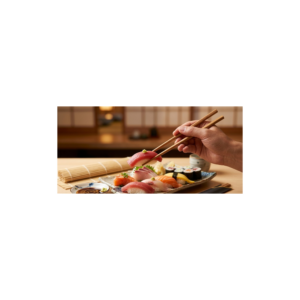 Conjunto Hashis de Bambu 10 Peças Cozinha Oriental
