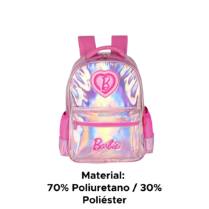 Mochila Bolsa Infantil Pink Para Escola Material Para Escola Resistente