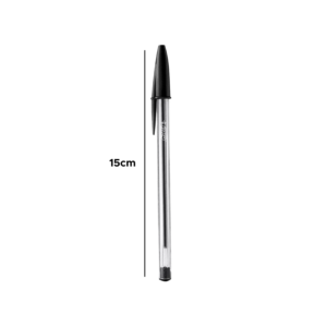 Caneta Esferográfica Bic Cristal Dura Mais Ponta Média Unidade