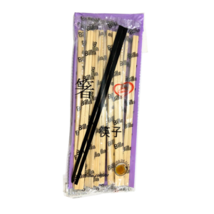 Kit Com 10 Pacotes Conjunto Hashis De Bambu 10 Peças Cozinha Oriental