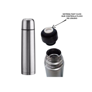 Garrafa térmica para Viagem inox 750 ml