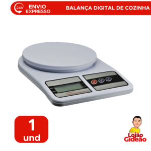 Balança Digital Cozinha 10kg Alta Precisão 1g Eletrônica Para Receitas