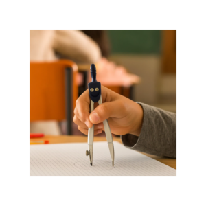 Compasso Escolar Metalico com Display
