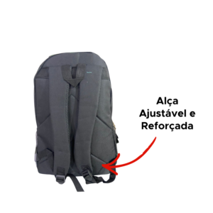 Mochila Casual em Poliester Para Adulto Masculino e Feminino Viagens Passeio