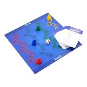 Jogo de Tabuleiro Fazendo Mimica Adivinhação Brincando de Mimica Diversão Jogo De Tabuleiro