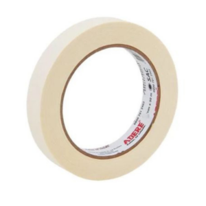 Fita Crepe 24mm x 50m Para Pintura Residencial Artesanato e Uso Geral