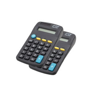 KIT 2 Calculadora De Tela Lcd De 8 Dígitos Estudantes Estacionário Ferramentas Exame Calculadora